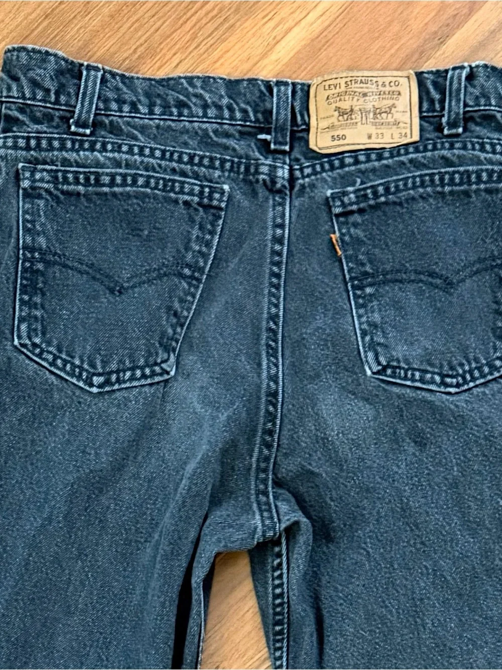 Levis cotton inseam good